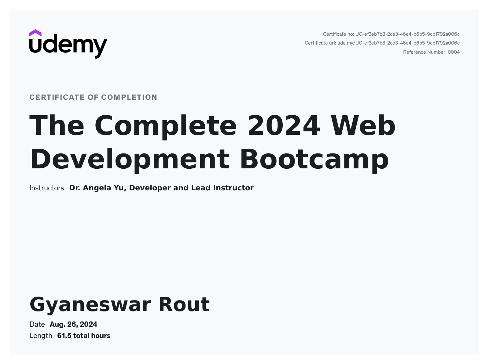 Full-Stack Web Development