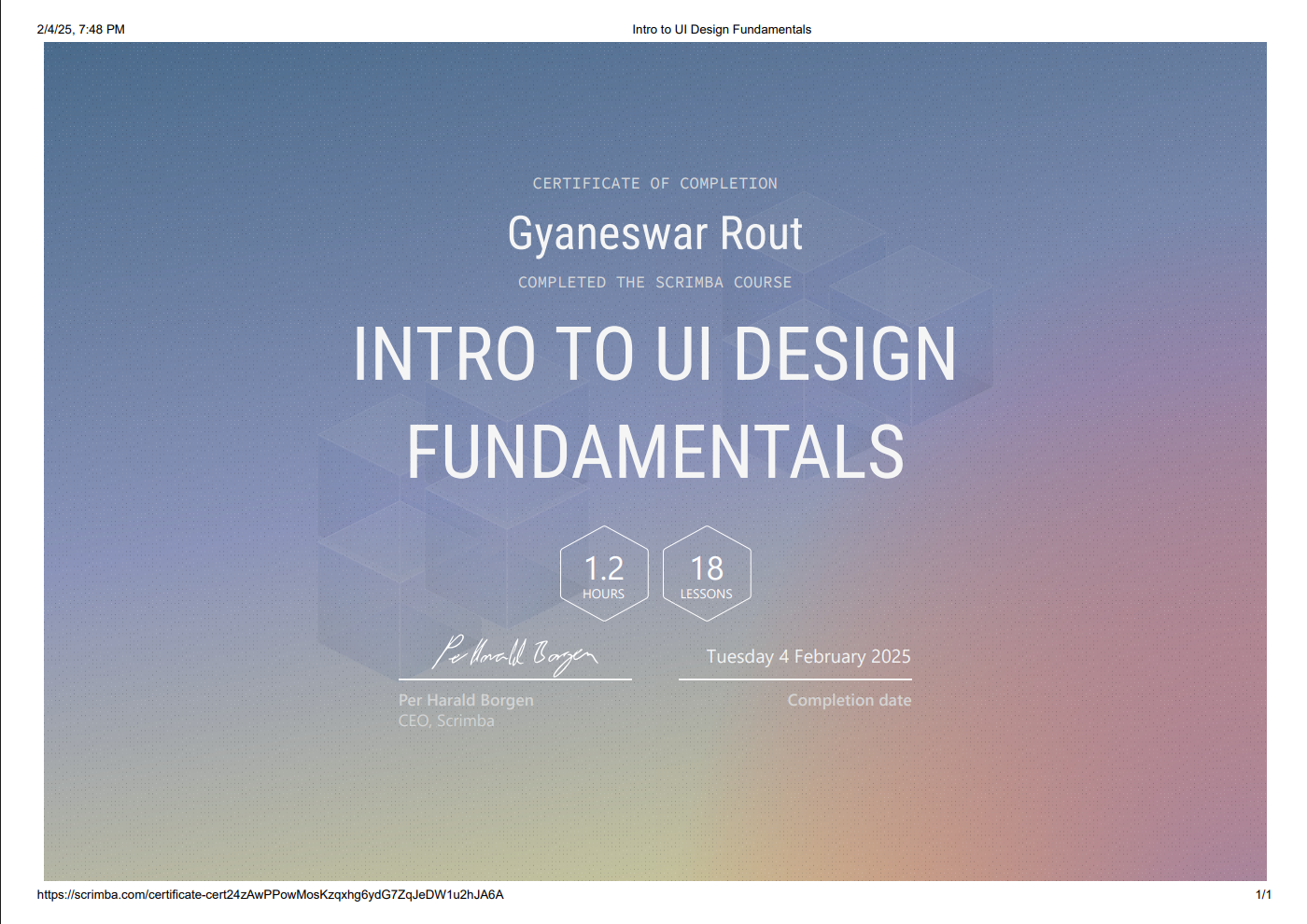 UI/UX Design Fundamentals